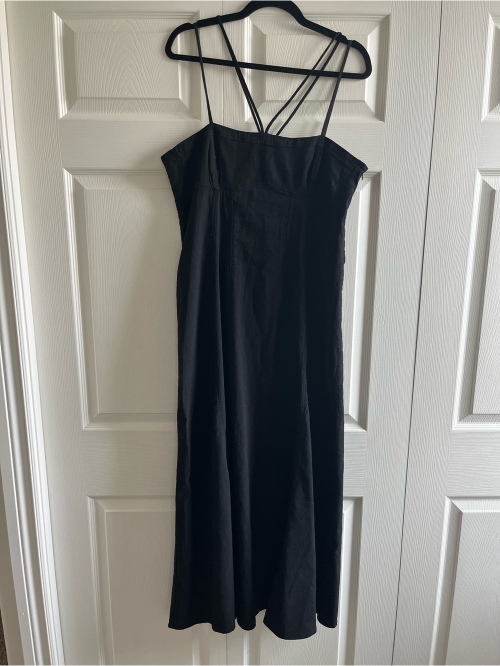Black Strappy Dress - Women